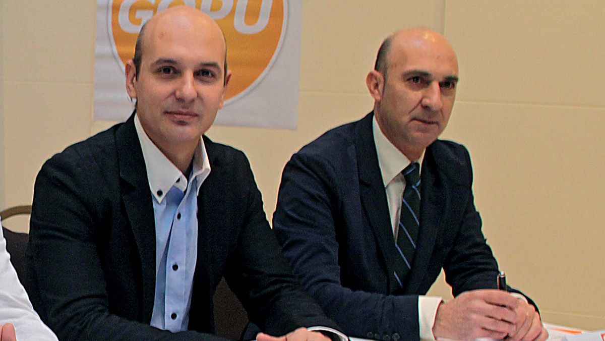 Sadat Maraña y Juan Carlos Fernández en una imagen de archivo. | ICAL