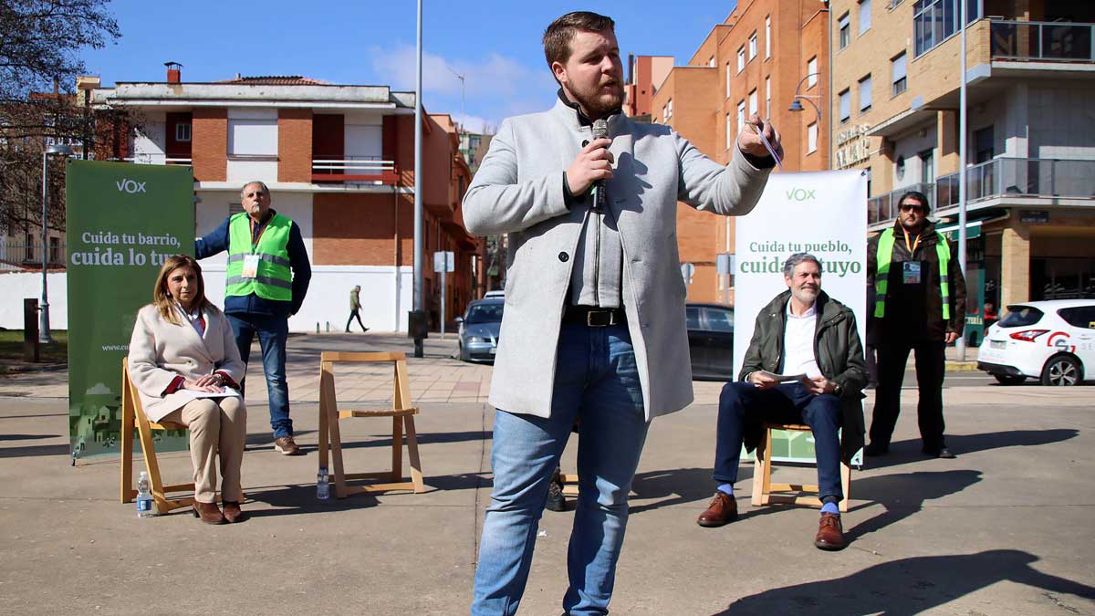 Representantes de la formación política en la provincia. | PEIO GARCÍA / ICAL