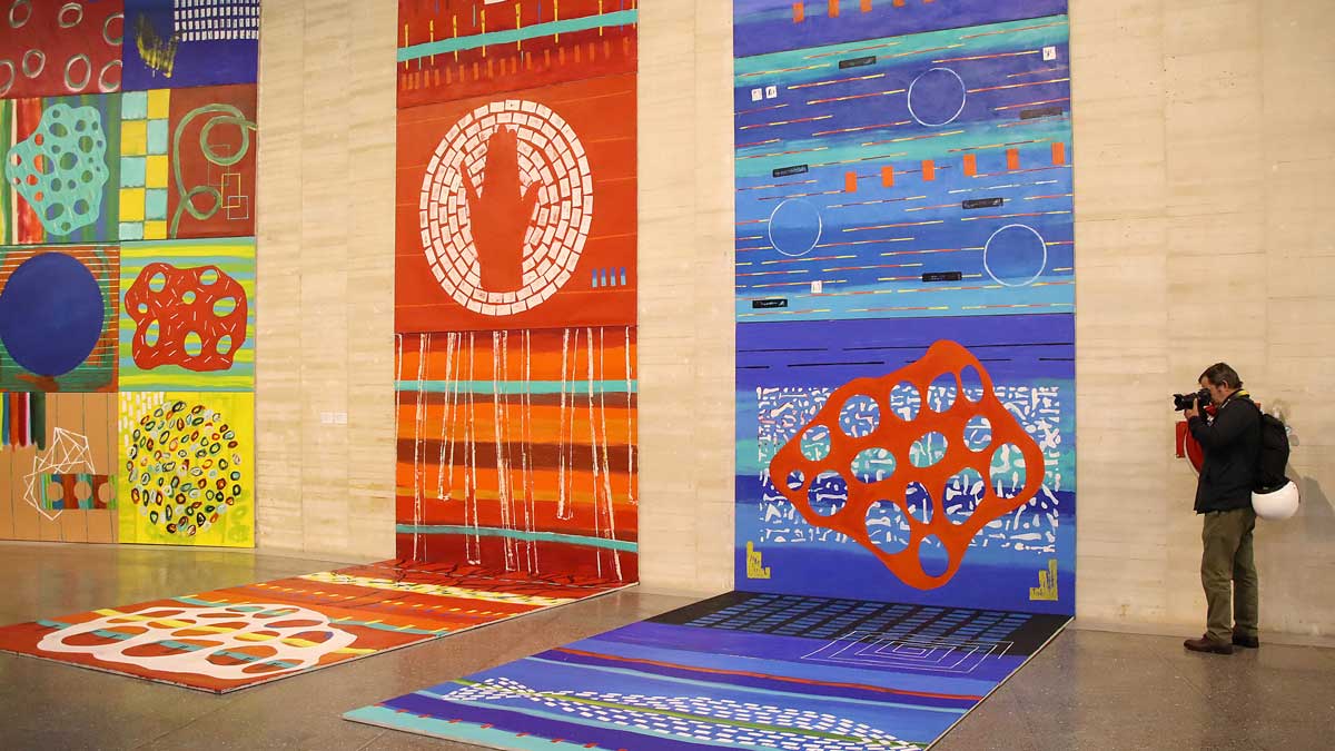 Imagen de la presentación de 'Paraíso Extraño' en el Musac. | PEIO GARCÍA