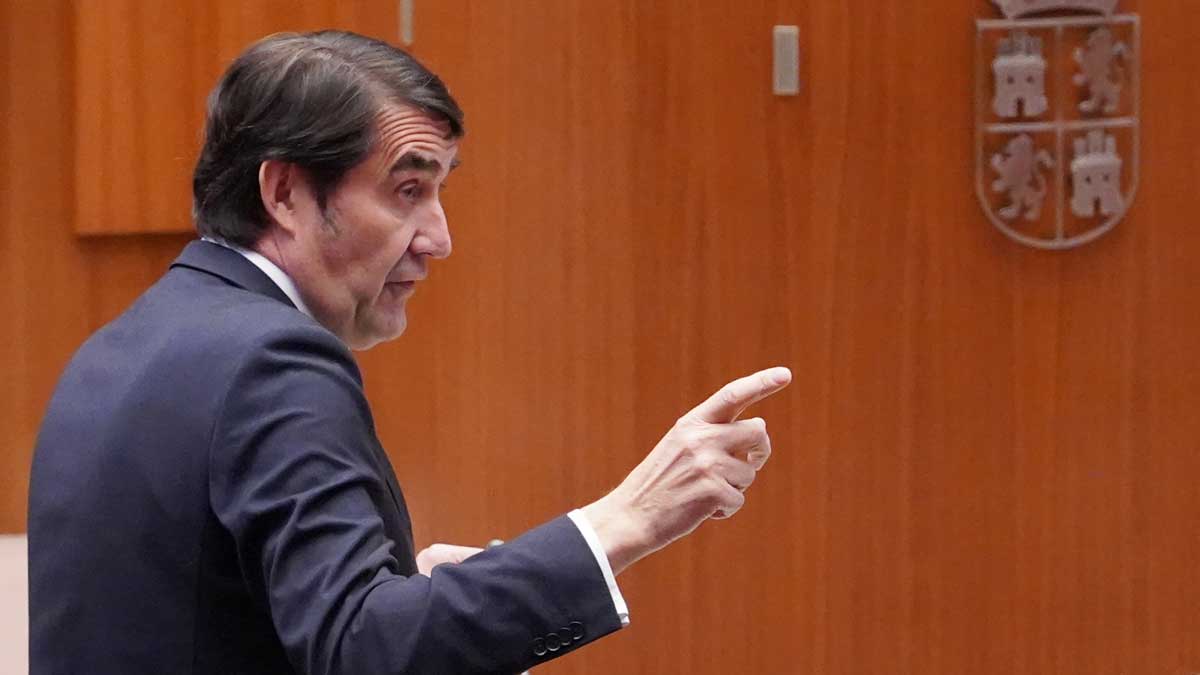 Juan Carlos Suárez-Quiñones, este martes en el pleno. | ICAL
