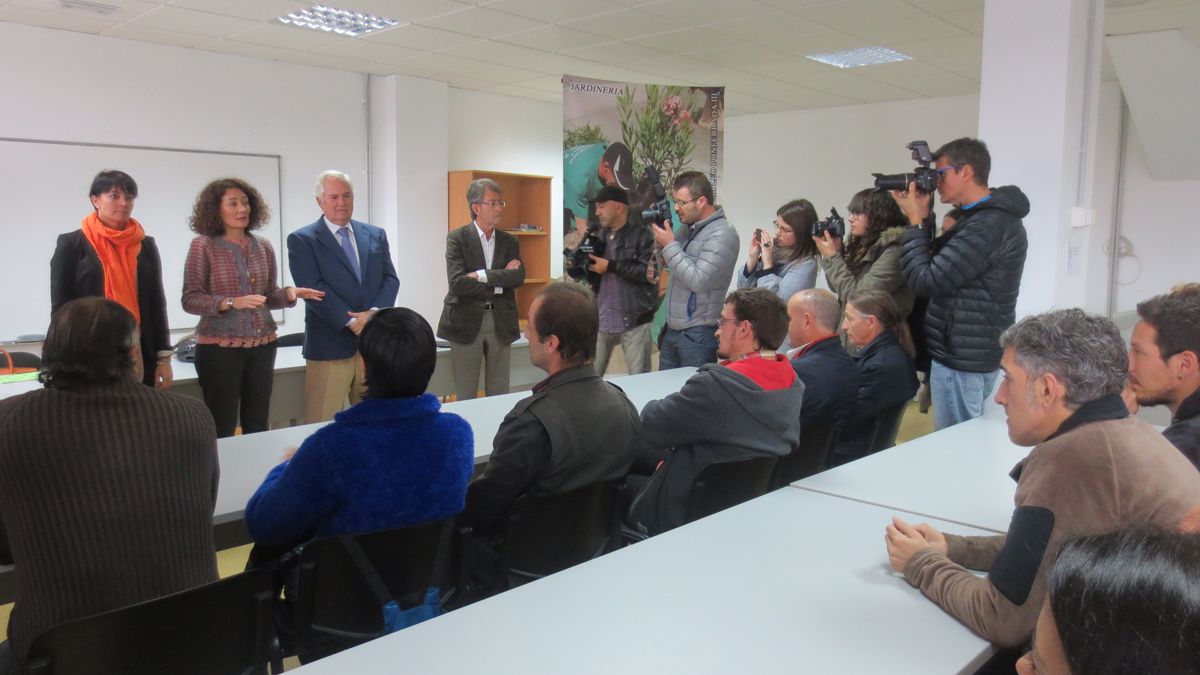 Clausura ayer del programa Ponferrada III Duplo, en el que han participado 24 alumnos. | L.N.C.
