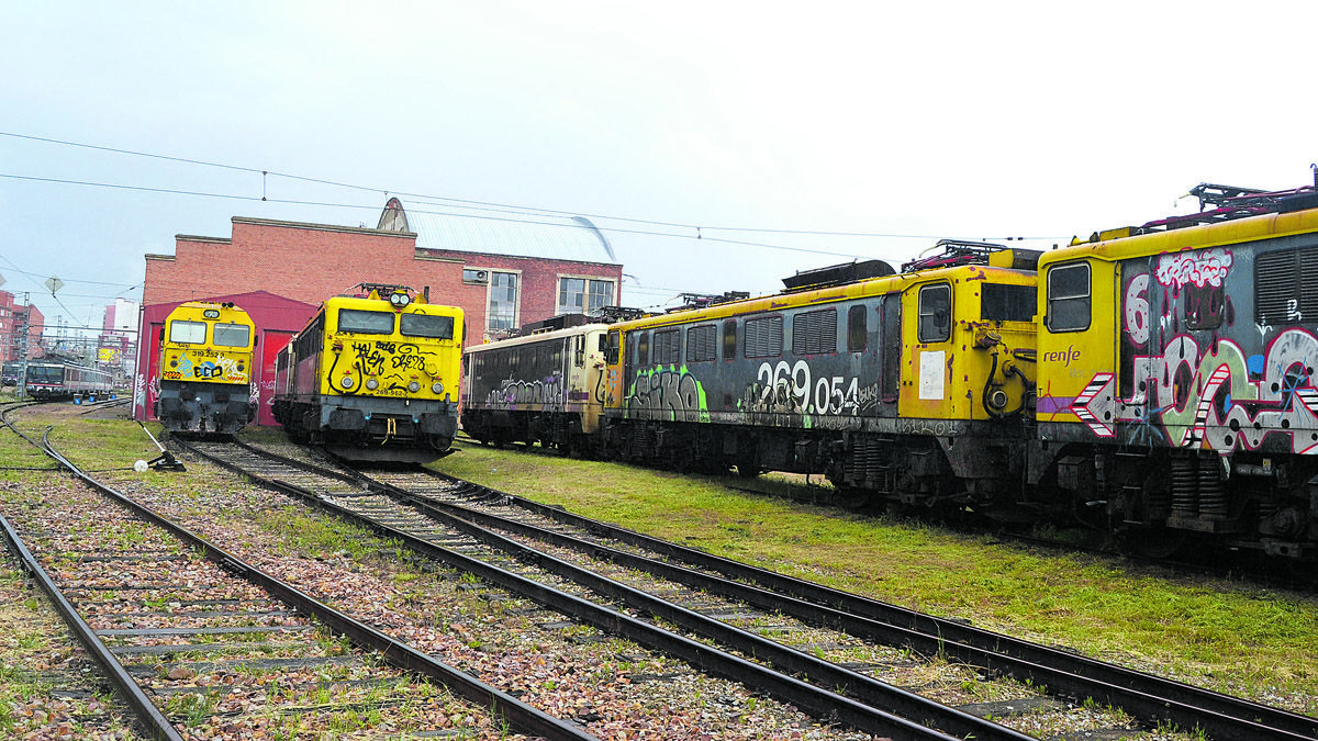 Talleres ferroviarios actuales en el barrio de la Sal | L.N.C.