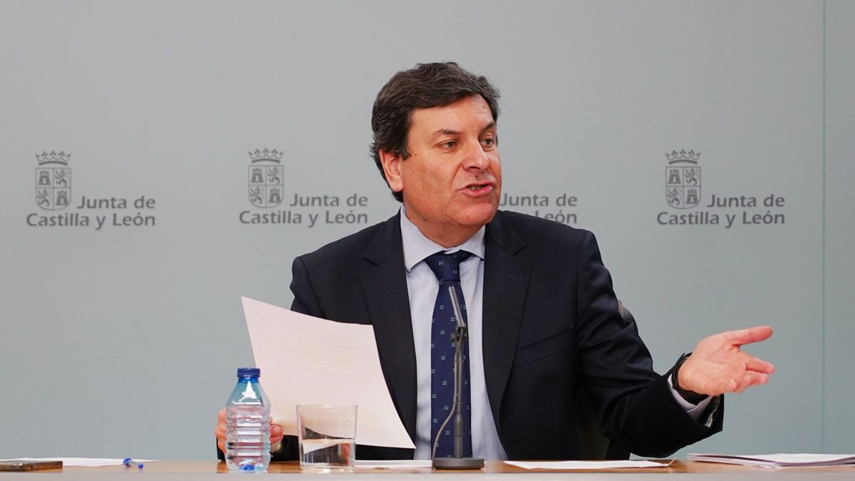 El portavoz de la Junta, Carlos Fernández Carriedo. | Ical