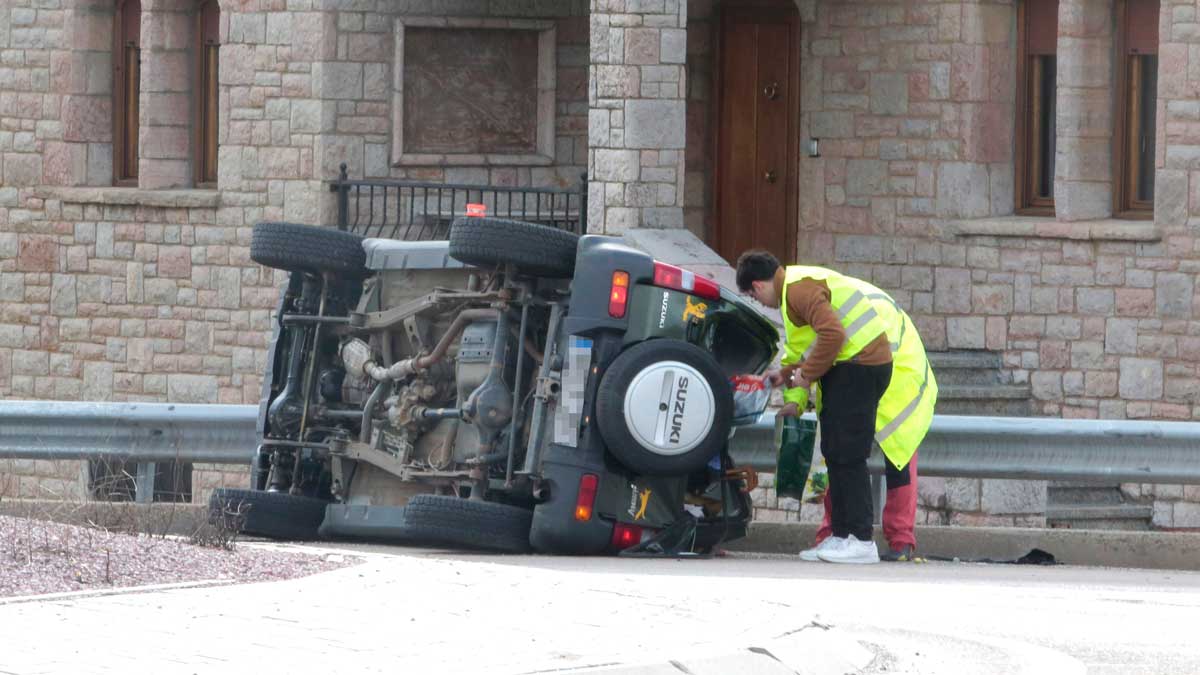 Fotografía del vehículo accidentado | ICAL