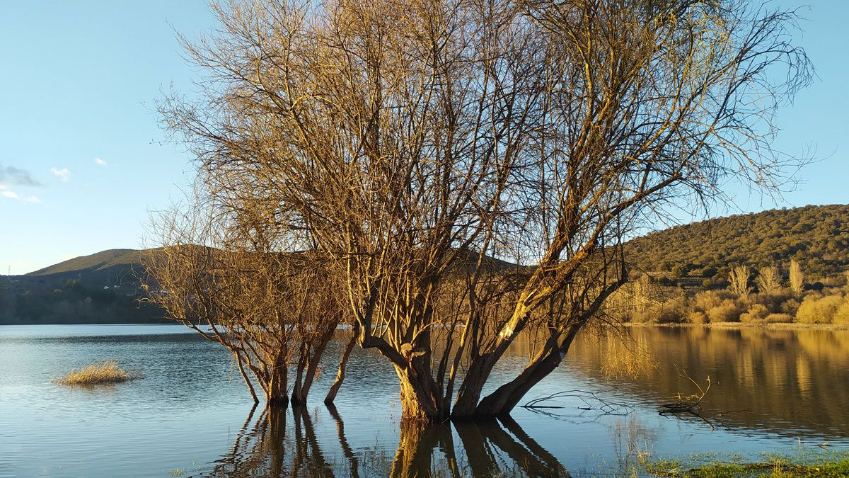 Imagen del Lago de Carucedo.