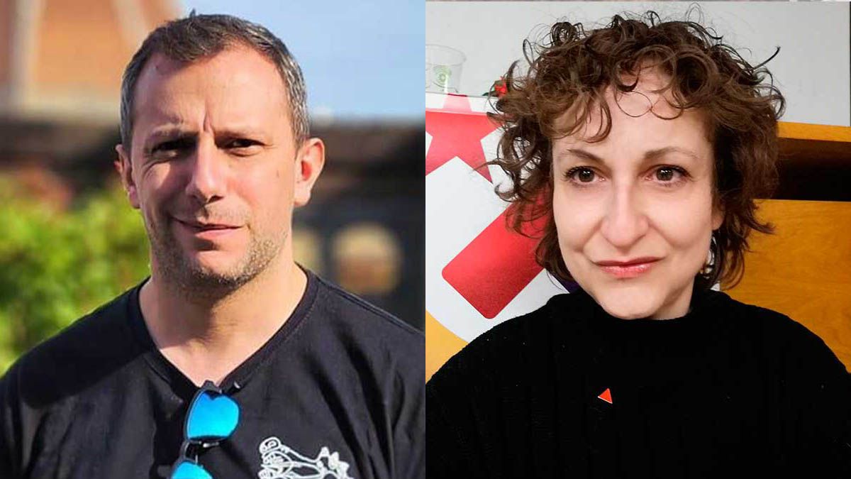Nael Blanco y Carmen Franganillo encabezan la lista de Podemos-Izquierda Unida. | L.N.C. Nael Blanco y Carmen Franganillo encabezan la lista de Podemos-Izquierda Unida. | L.N.C.