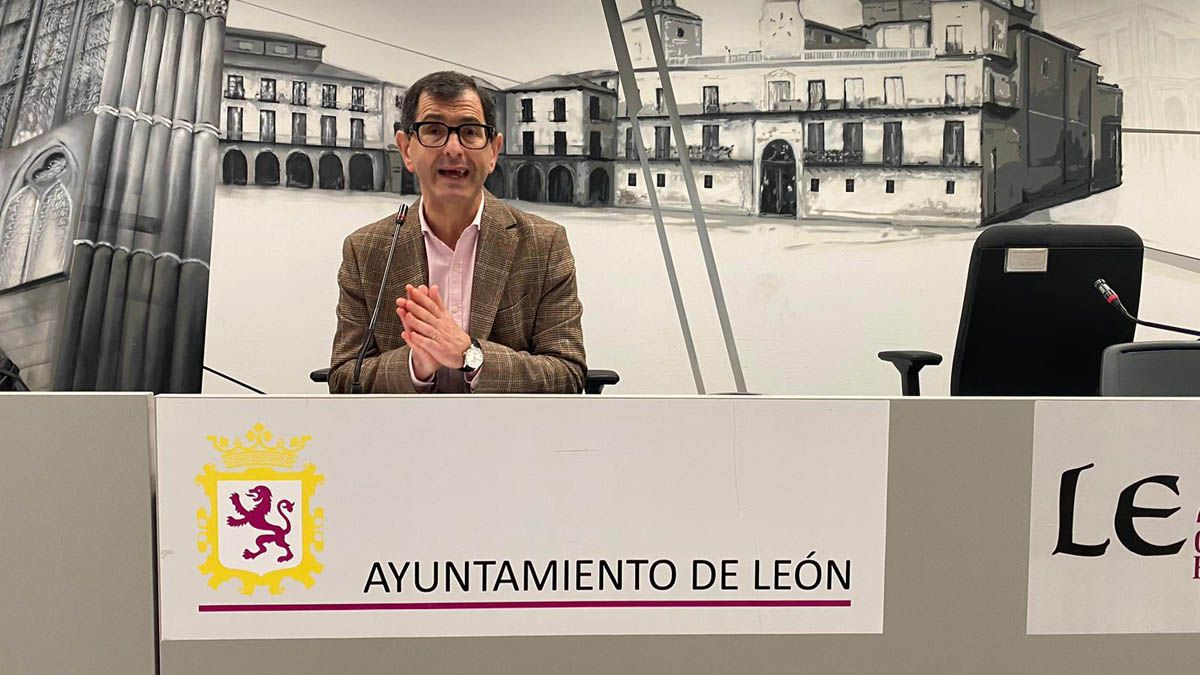 El concejal del PP en el Ayuntamiento de León, José Manuel Frade. | L.N.C.