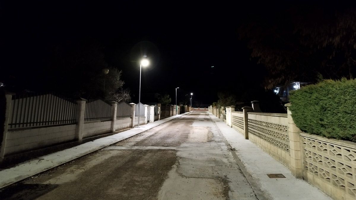 Renovación del alumbrado de la calle Las Viñas. | L.N.C. Renovación del alumbrado de la calle Las Viñas. | L.N.C.
