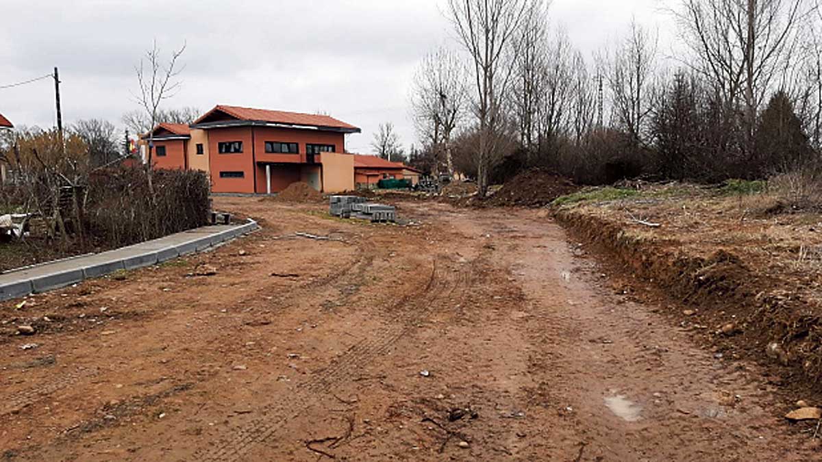 Imagen del avance de las obras que ahora están paralizadas. | L.N.C.