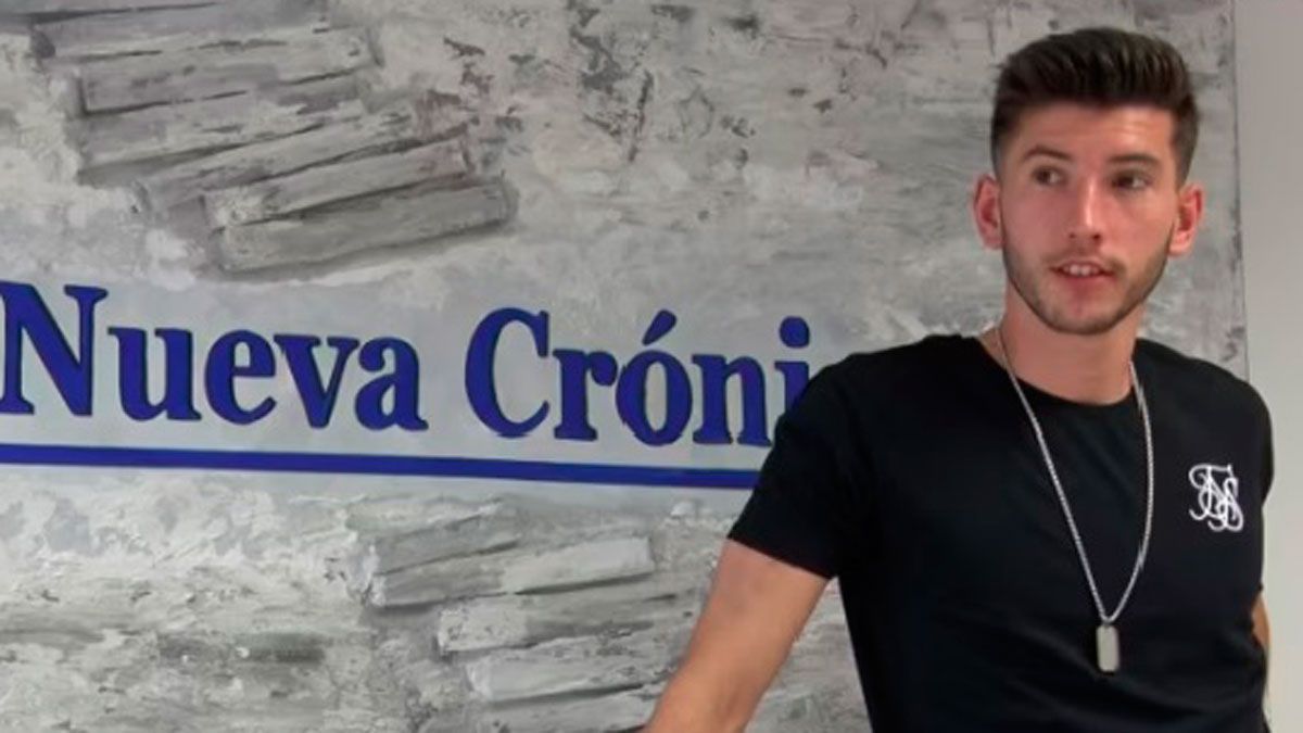 David García, en La Nueva Crónica. | L. PASTORIZA David García, en La Nueva Crónica. | L. PASTORIZA
