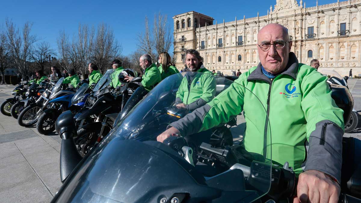 La asociación Moteros Solidarios de León cumple 18 años. | Reportaje fotográfico: Campillo / ICAL