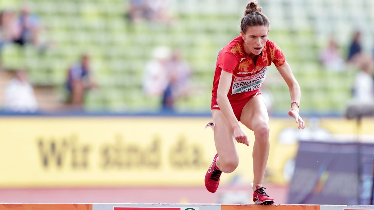 Blanca Fernández, durante el pasado Europeo. | MIGUÉLEZ TEAM