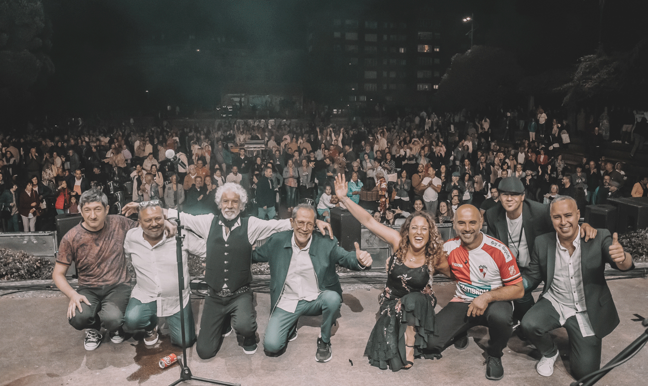 La banda 'Los del Pirata Cojo'. La banda 'Los del Pirata Cojo'.
