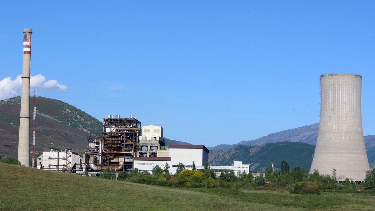 La central térmica de Anllares, en una imagen de archivo. |  César Sánchez (Ical)