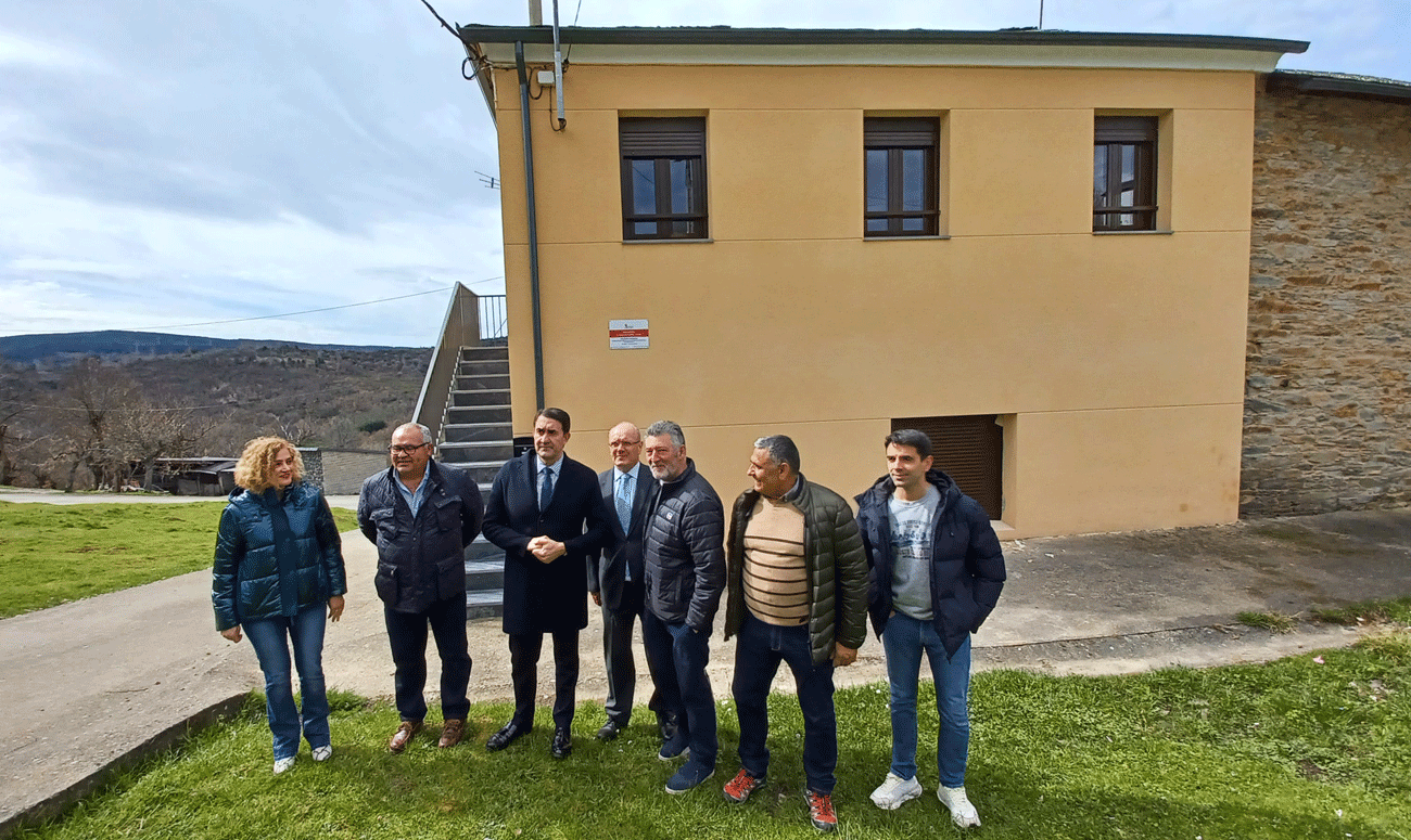 Visita a la vivienda rehabilitada.