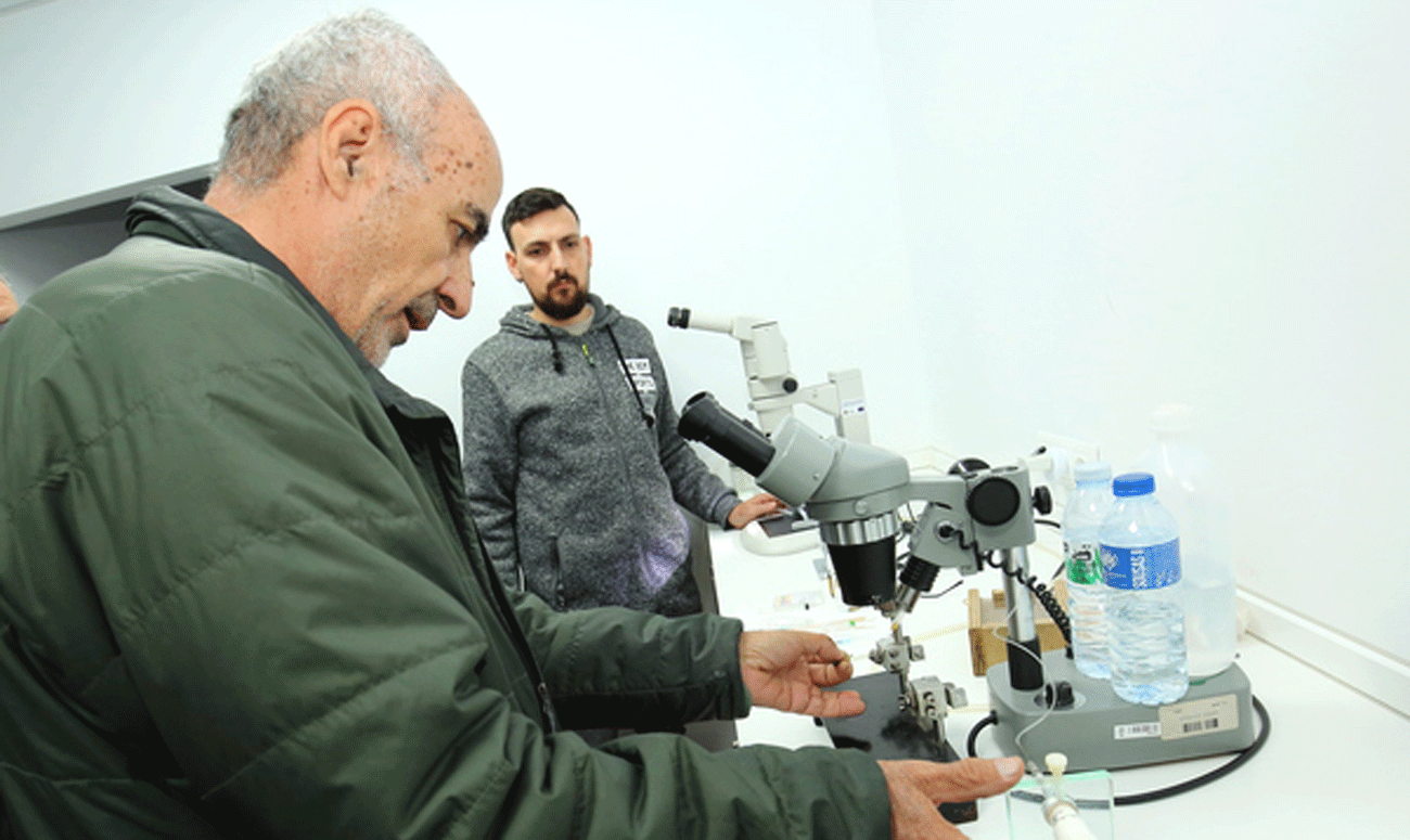 Inauguración del laboratorio en Camponaraya. | César Sánchez (Ical)