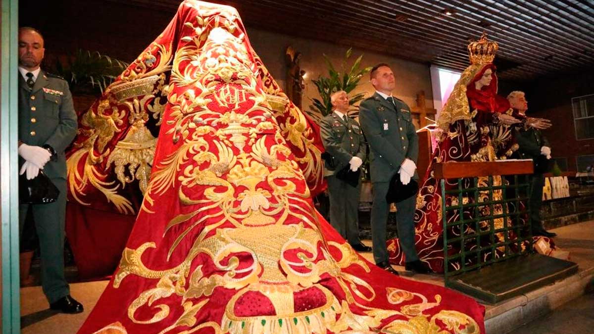 Nuevo manto que estrenará el Domingo de Ramos la Virgen del Gran Poder. | Cofradía del Gran Poder