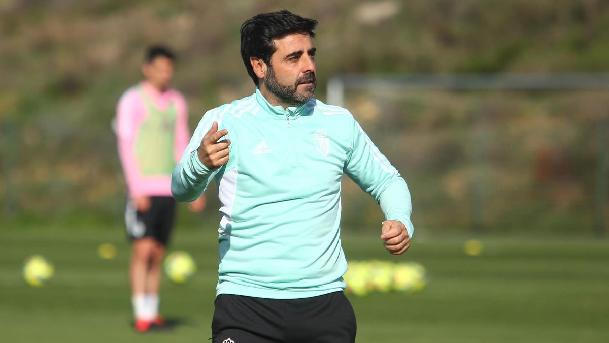 David Gallego, durante un entrenamiento. | SDP