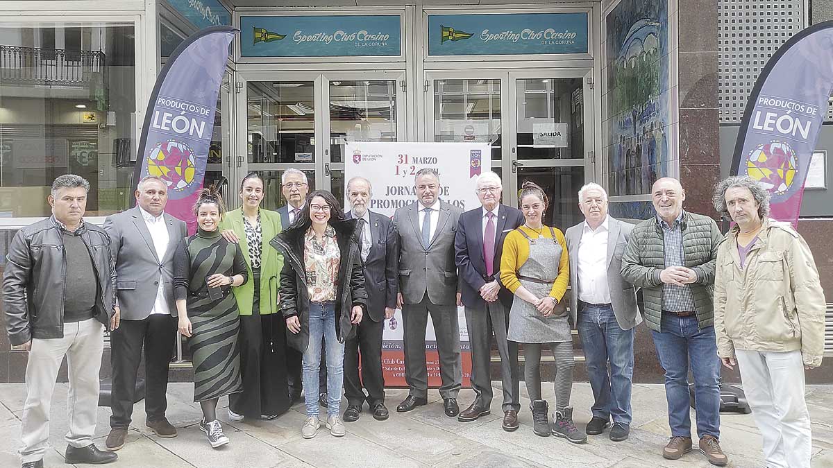 León también presumió de productos este fin de semana en A Coruña | L.N.C.