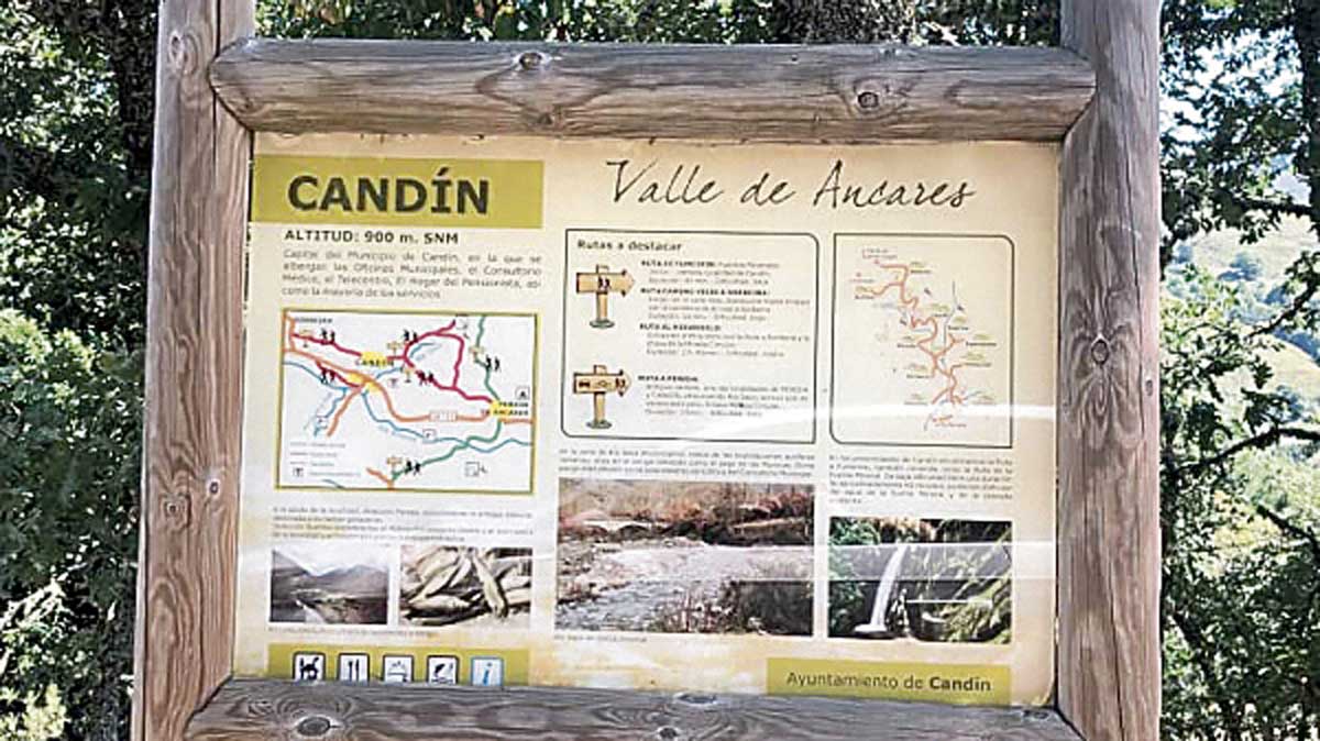 Candín, uno de los pueblos de la provincia que ha cambiado de nombre. | L.N.C.