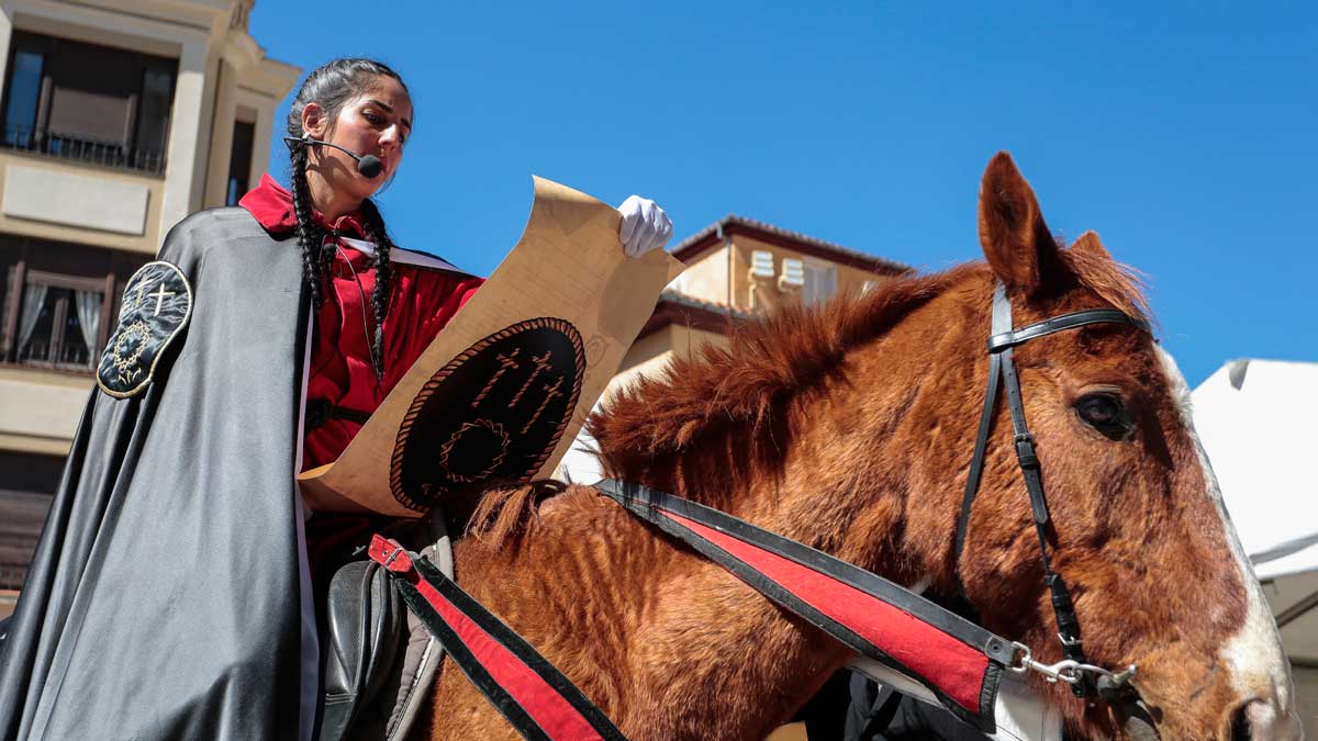 Imagen del Pregón a Caballo de las Siete Palabras. | CAMPILLO / ICAL