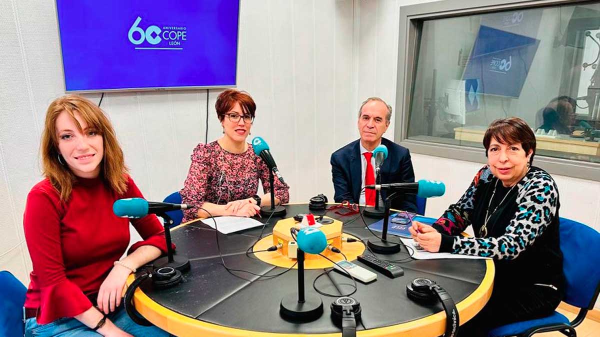 Juan María Vallejo, nuevo presidente de la Federación Leonesa de Empresarios, entre nosotras. | L.N.C.