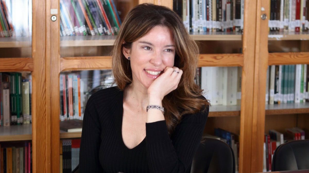 La autora de ‘Al olvido invito yo’, María Álvarez Domínguez. | L.N.C. La autora de ‘Al olvido invito yo’, María Álvarez Domínguez. | L.N.C.