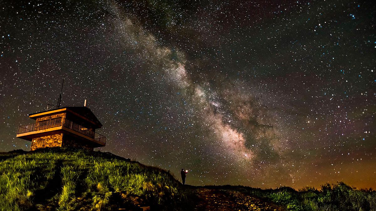 Una de las vistas del cielo desde Espinoso.