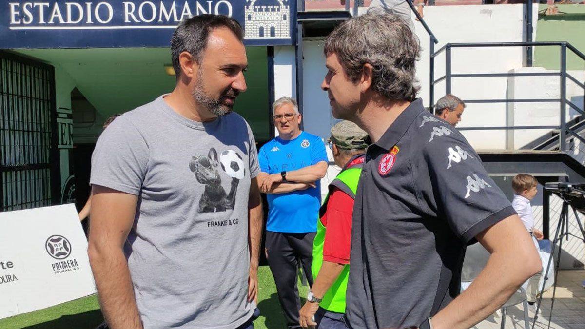 Edu Docampo antes del partido frente al Mérida. / CYDL.