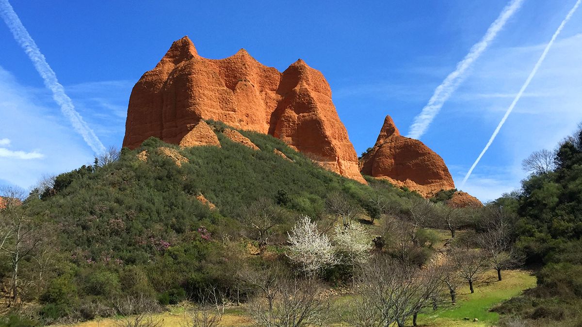 Imagen de archivo de Las Médulas. Imagen de archivo de Las Médulas.