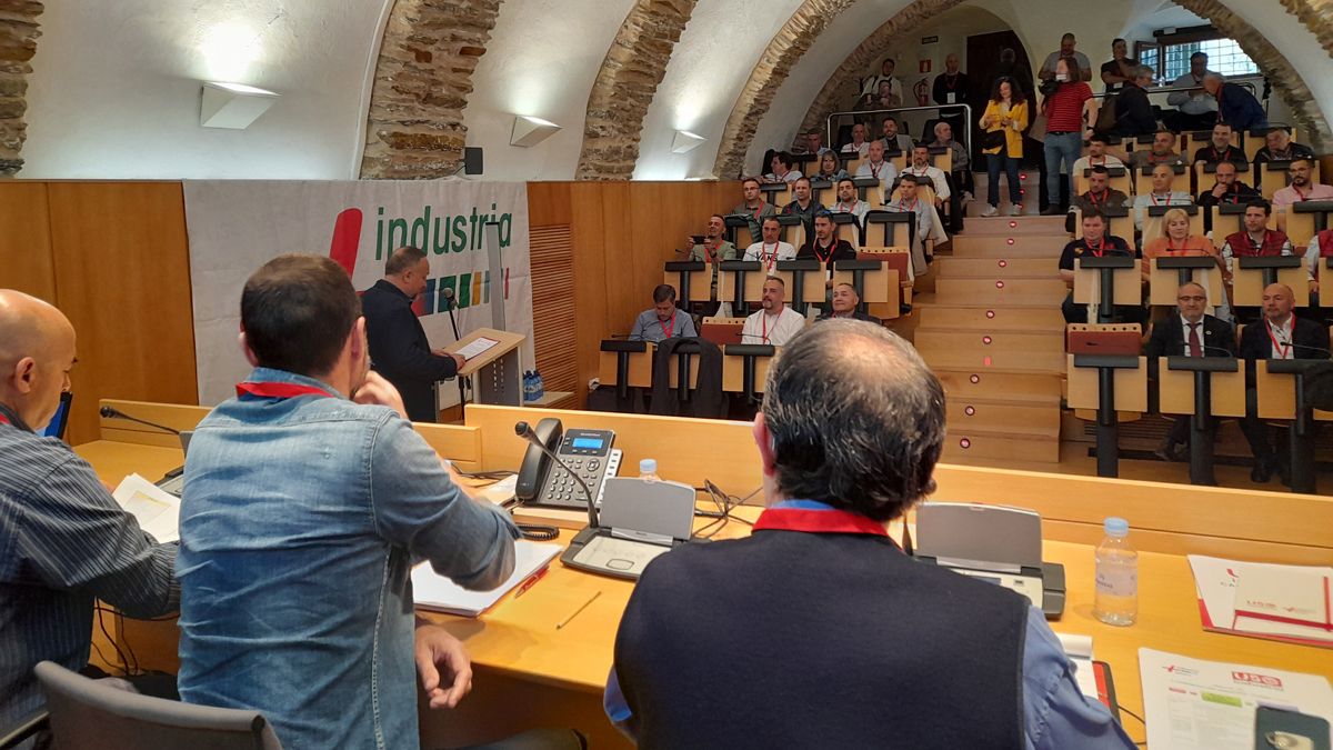 Congreso de USO en el Museo de la Radio de Ponferrada. | MAR IGLESIAS