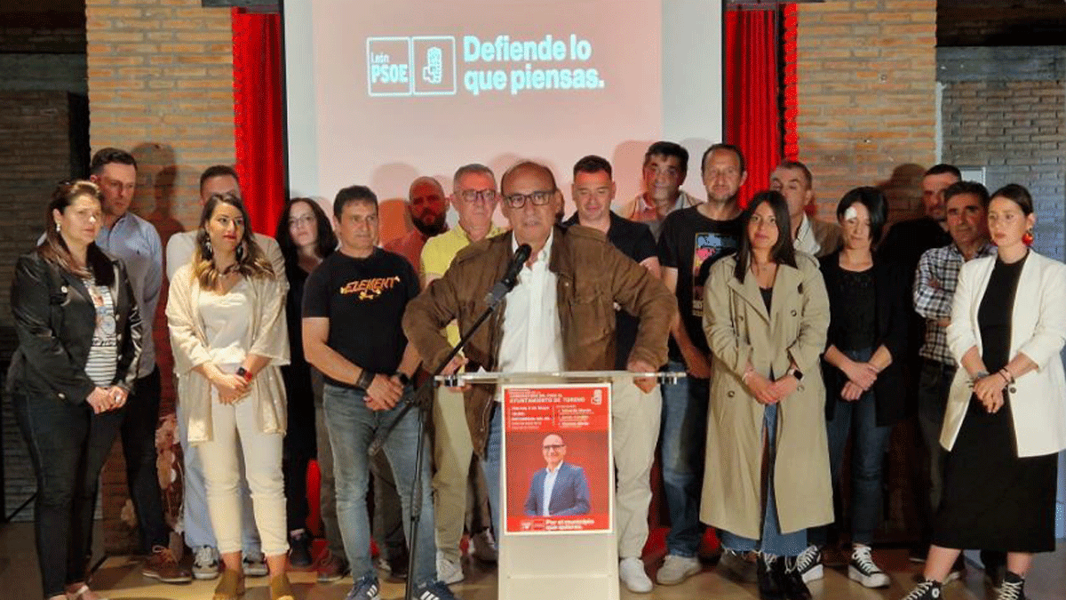 Candidatura del PSOE de Toreno.