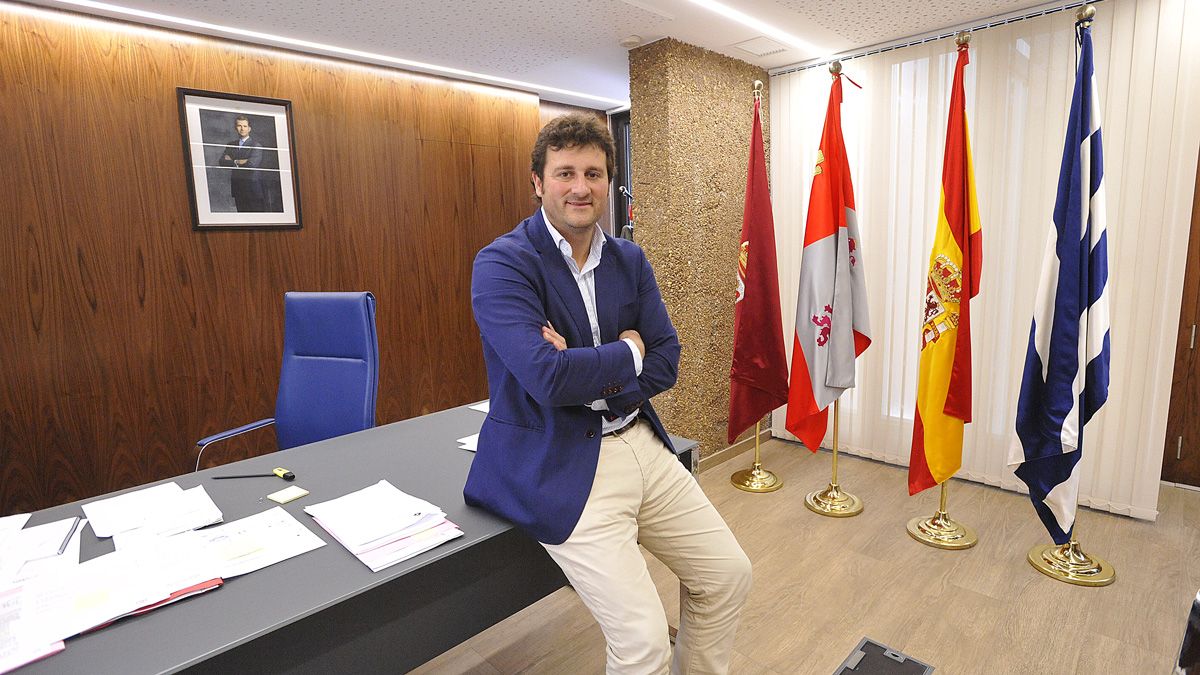 Manuel García, alcalde de Villaquilambre. | DANIEL MARTÍN