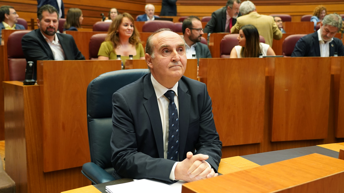 El Procurador del Común de Castilla y León, Tomás García Quintana, presentó ayer su informe de 2022. | ICAL