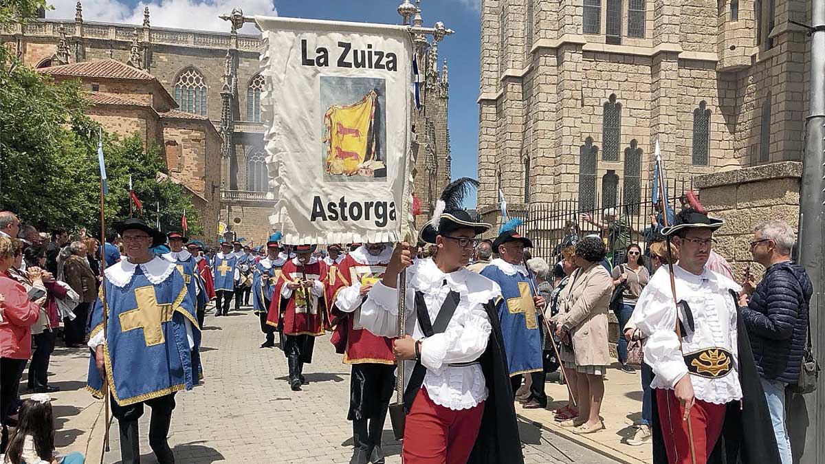 Imagen de una de las tallas de la Hermandad de las Santa Cena de Astorga | P. Ferrero