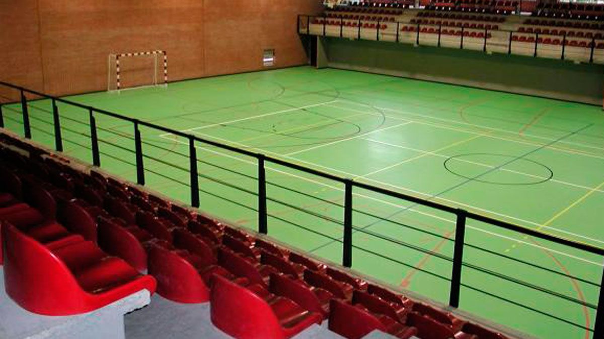 Instalaciones deportivas de la universidad en Ponferrada.