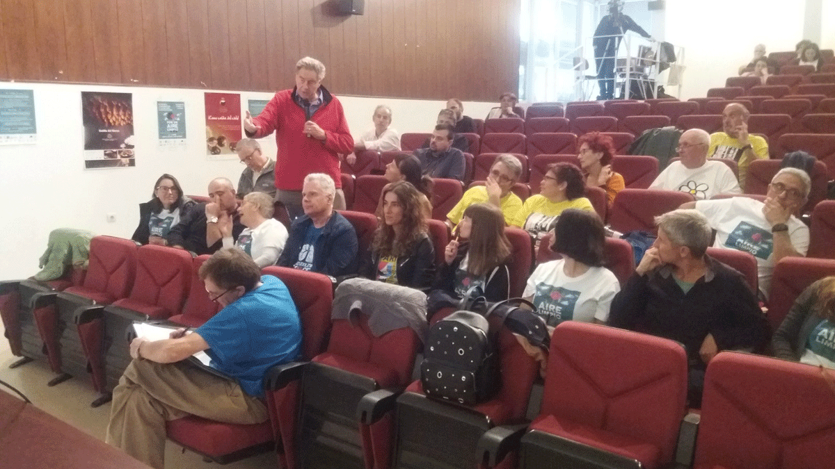 Paul Connett en Ponferrada en el encuentro de 2018.