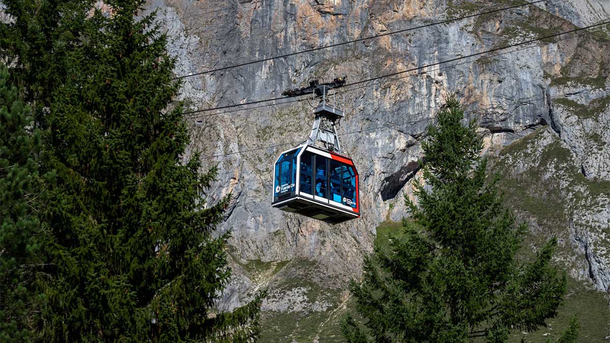 El teleférico de Fuente Dé podría ser una inspiración para la propuesta de Valporquero. El teleférico de Fuente Dé podría ser una inspiración para la propuesta de Valporquero.