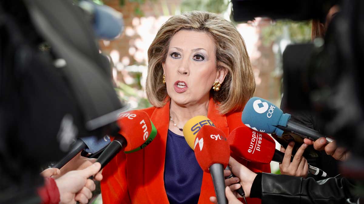 La gerente del Sacyl, Violeta Martínez. | EDUARDO MARGARETO (ICAL) La gerente del Sacyl, Violeta Martínez. | EDUARDO MARGARETO (ICAL)