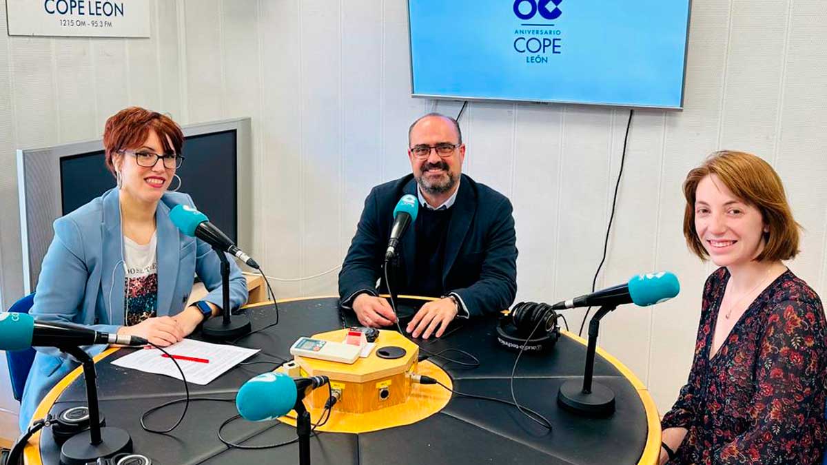 Marco Morala durante el espacio compartido en Cadena Cope | L.N.C.