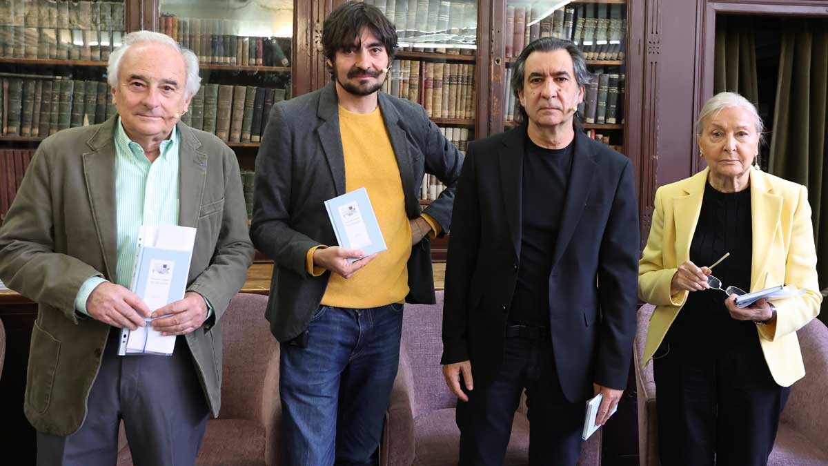 Jorge Urrutia, Emilio Gancedo, Ángel Antonio Herrera y María España. | JUAN LÁZARO (ICAL)