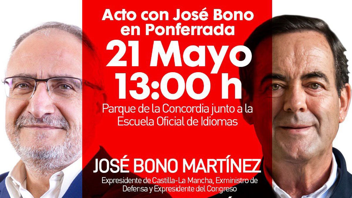 Cartel del acto.