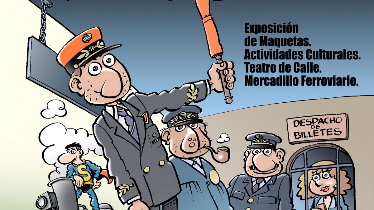 Parte del cartel de Toral en ten, como siempre, de Jam. Parte del cartel de Toral en ten, como siempre, de Jam.