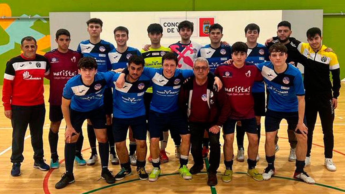 Plantilla del Trepalio juvenil que ha quedado cuarto en División de Honor. | L.N.C.