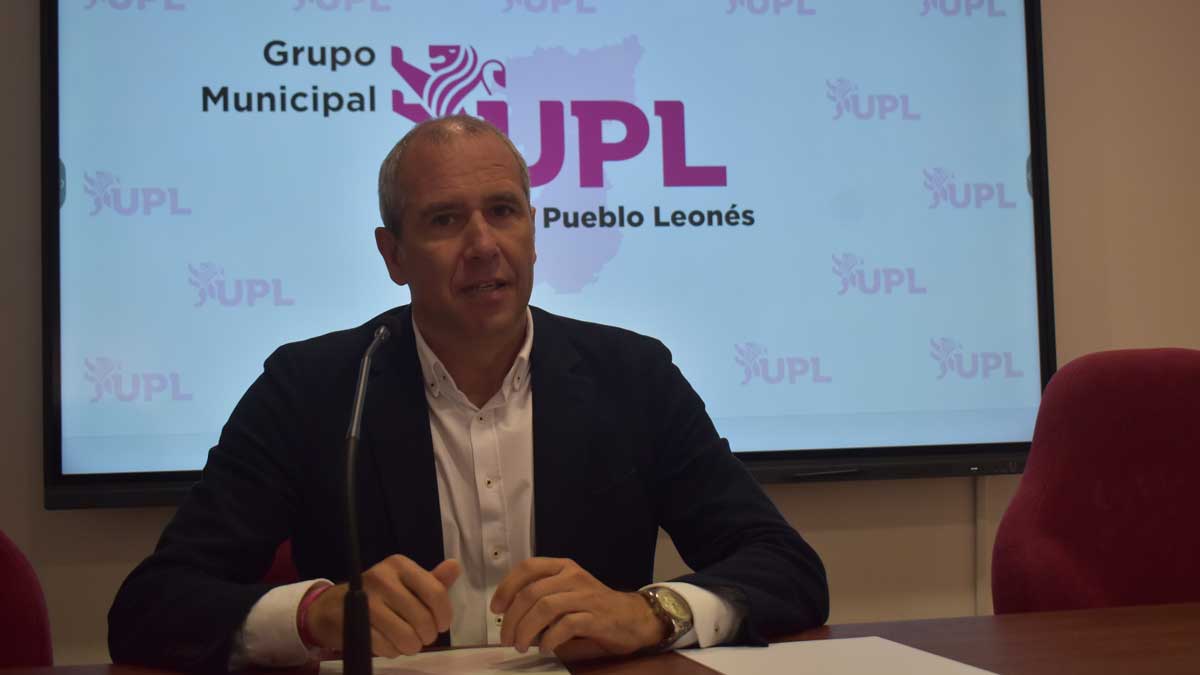 Enrique Valdeón, número 3 de la candidatura de UPL al Ayuntamiento de León. | L.N.C.