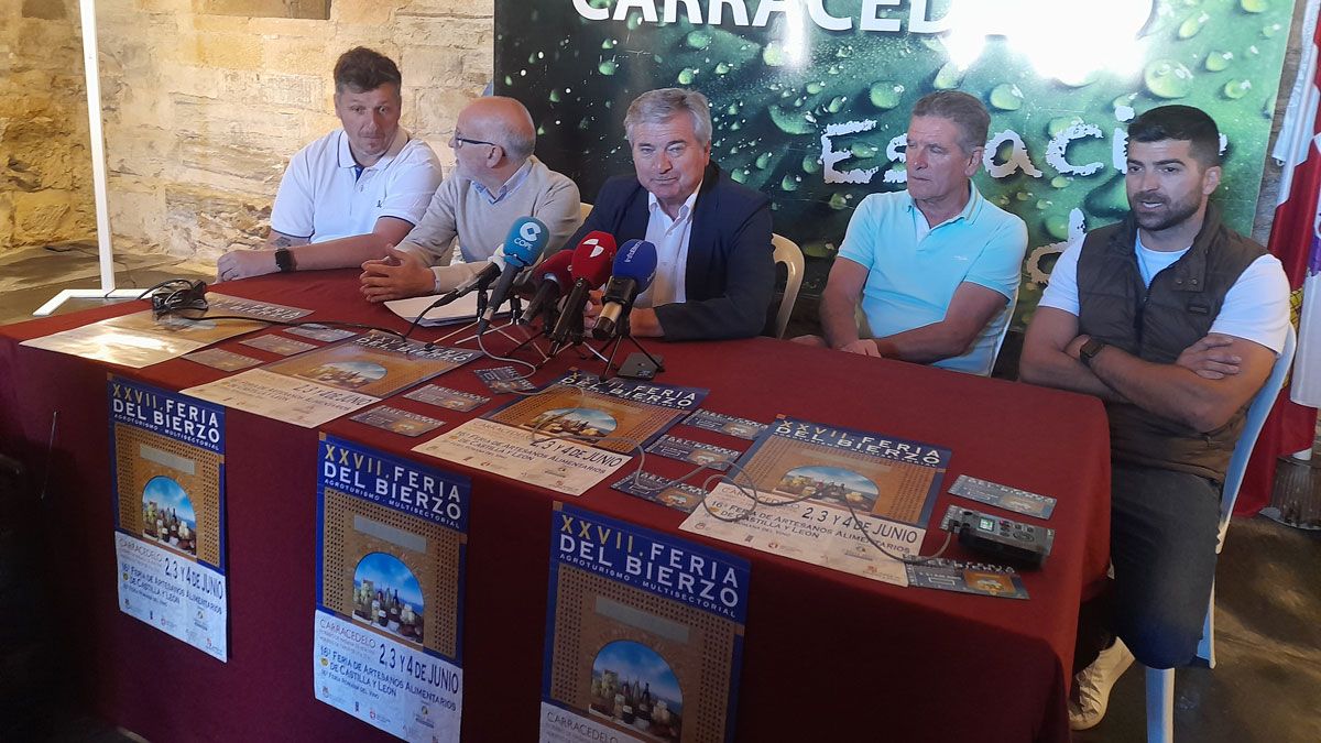 Presentación de la feria en el Monasterio de Carracedo. | MAR IGLESIAS