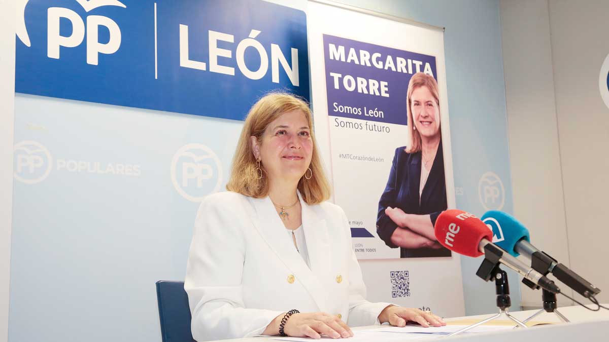 Margarita Torre durante el acto | L.N.C.