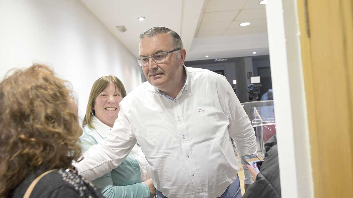 Roberto Aller, ganador de las elecciones en Sariegos. | L.N.C.