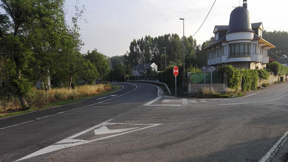 Entrada a Toral de Merayo.