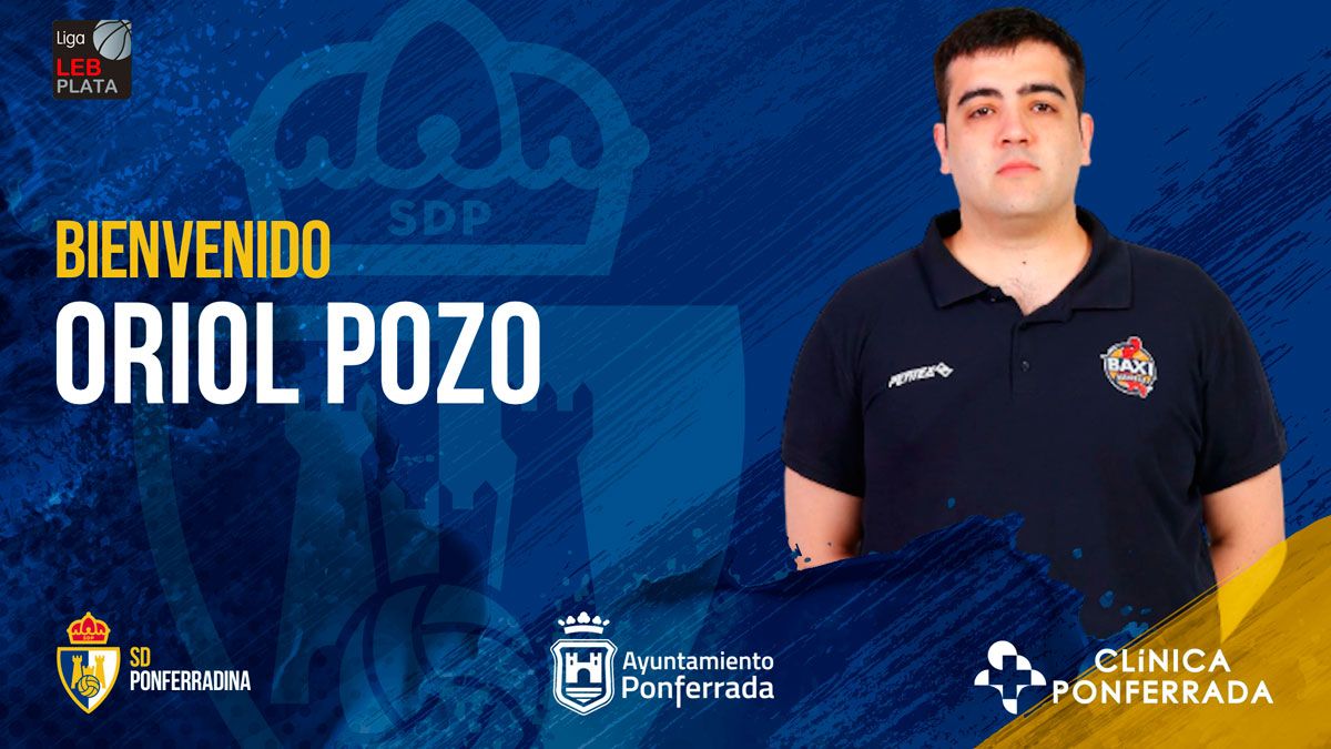 Oriol Pozo sustituye a David Barrio al frente del Clínica Ponferrada. | L.N.C.